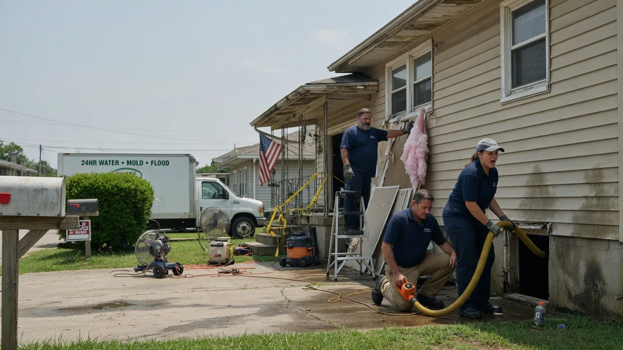 Water Damage Repair in Bridgeport, IL near me